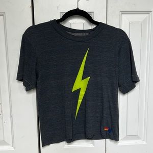 Aviator nation charcoal tee shirt